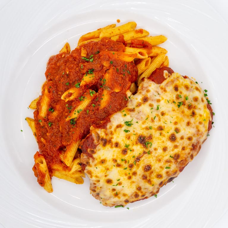 Delicious Chicken Parmesan Awaits