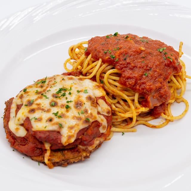 Eggplant Parmesan.